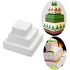 4/6/8/ inch Party Decorations Styrofoam Sugarcraft Practice Model Foam Cake Mould Baking Mold Cake Dummy