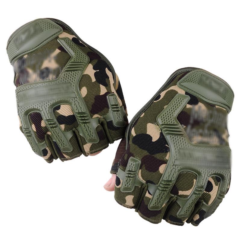 Spezialeinheiten Outdoor-Sport-Handschuhe Fitness-Radhandschuhe Zeigen Finger