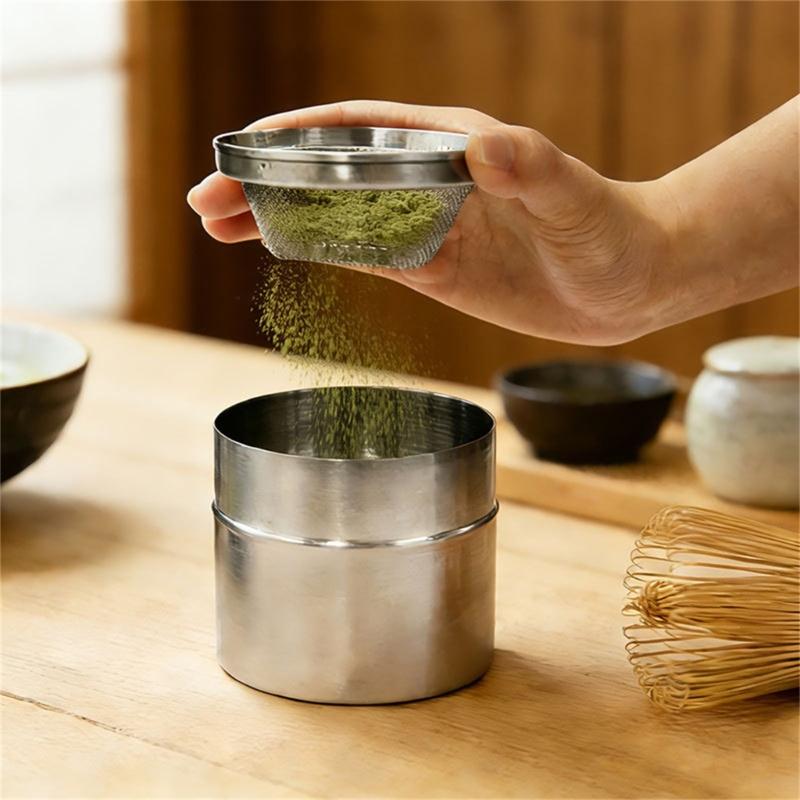 Moderno Lata de Matcha con Tecnología de Sellado Superior Para Mantener su Polvo de Té Seco y Sabroso Portamatcha