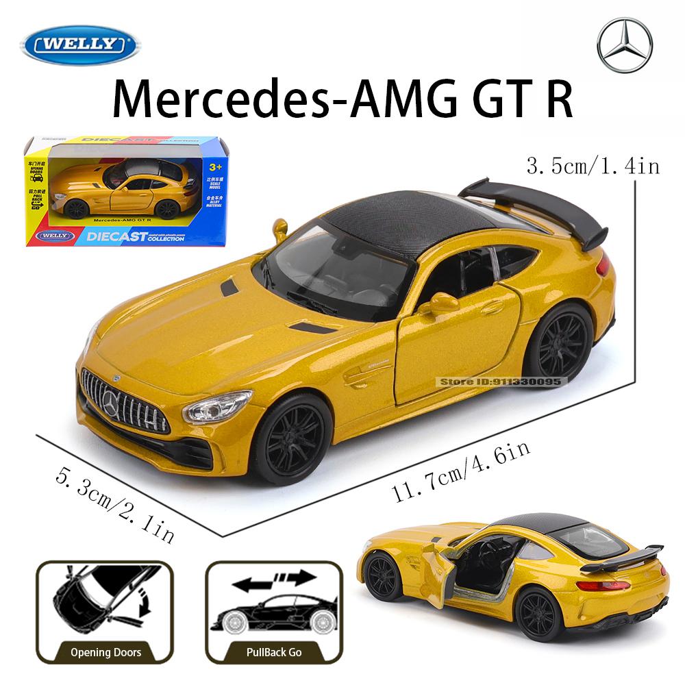WELLY 5-inch 1999 Nissan GTR R34 Porsche 911 GT3 RS Chevrolet Volkswagen alloy car model toy static die-casting car collection