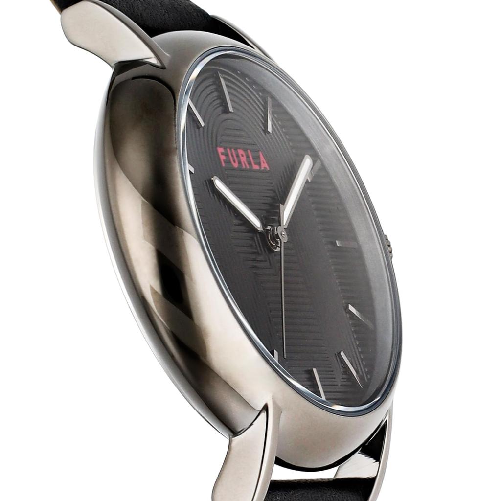 Uhr FURLA EASYSHAPE Schwarzes Zifferblatt Edelstahl Quarz Uhr Schmuck Accessoire WW00023023L7 [Furla] 37,5MM Damen [Artikel]