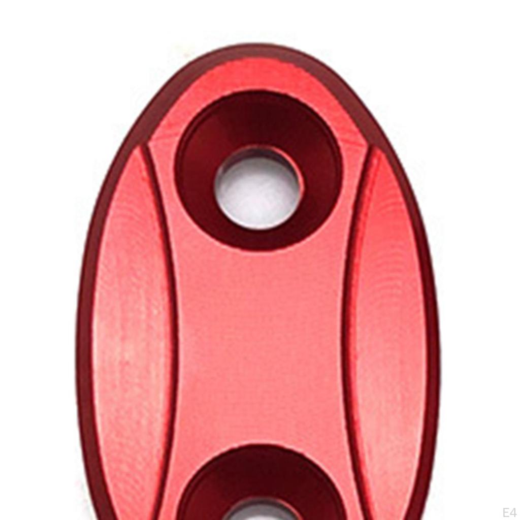 2 Pieces Motorcycle Mirror Mount Riser Decorative Mirrors Rearview Base Seat Covers