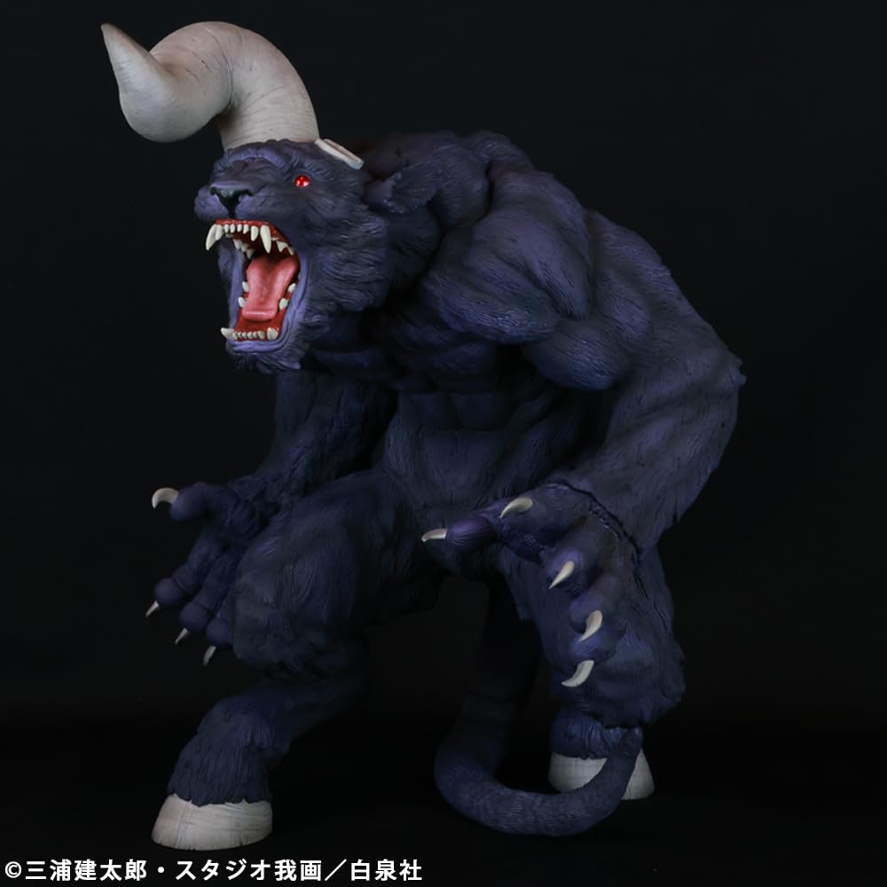 CJ Cyclone Joe Character Figure Berserk Zodd the Immortal Apostle Form Soft Approximately 300mm Complete Figure One-Horn Ver. PURPLE, Vinyl, Tall,