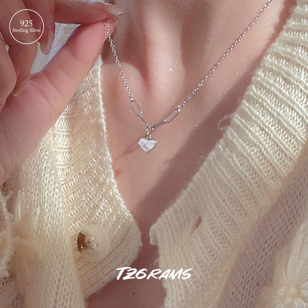 

Оптовая продажа, ожерелье в форме сердца из стерлингового серебра 925 пробы с ракушкой, позолоченные украшения для элегантных женщин, изысканные ювелирные изделия, подарок