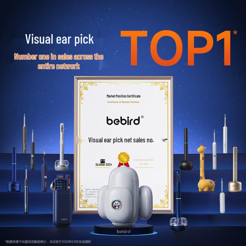 Bebird Smart Visual Ear Cleaner & Tweezer