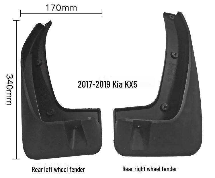 Kia KX5 & Sportage 2016-2020 Mudguards and Mud Flaps