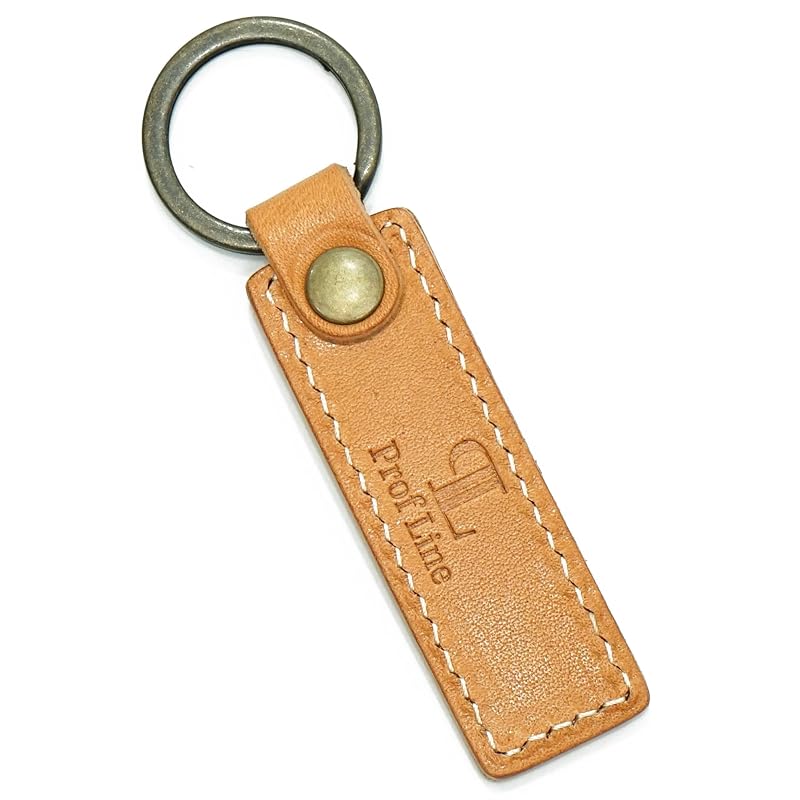 

[Prof Line] Hinoki tochigi leather key ring ring key ring key smart key car bike made in Japan leather genuine leather Tanned leather Domestic