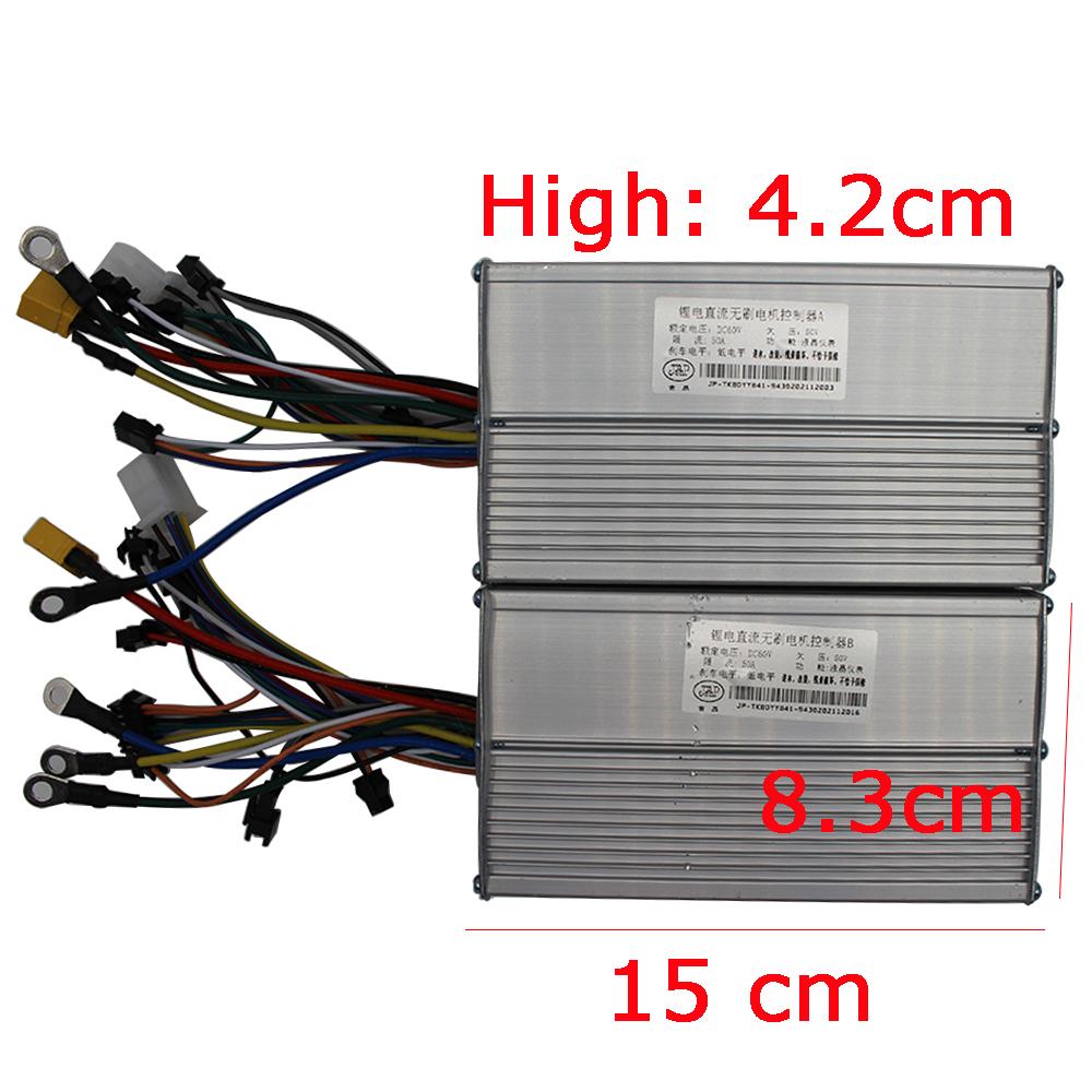Jipin Controller Hall Kein Hall Motorzubehör 36V 48V 52V 60V JP LCD Display Elektroroller Gasgriff Schalter Universal