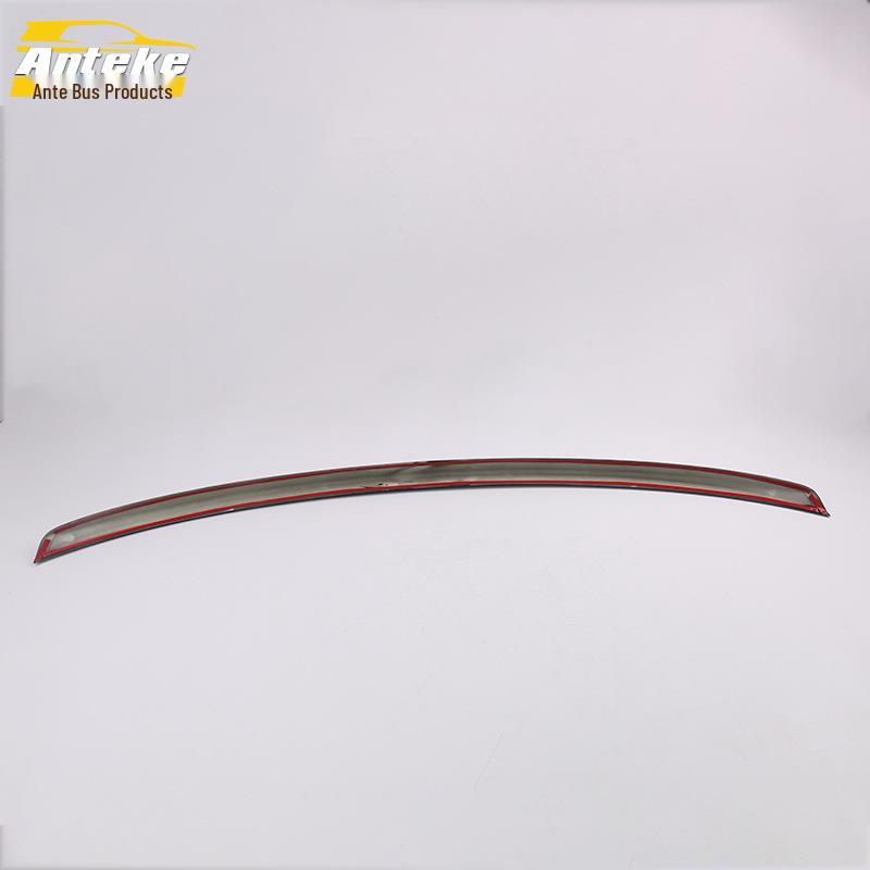 Rear Spoiler Bright Strip and Trunk Wing Trim - Fits 16 Lingdong Models, Decorative Anti-Scratch Bumper Sticker