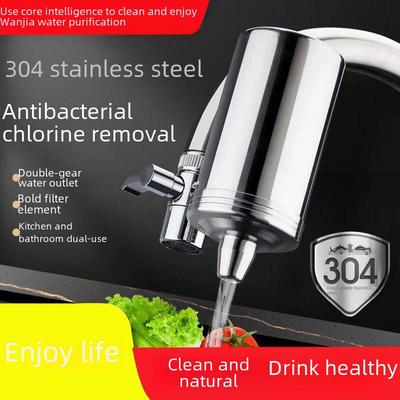 Purificador de Agua de Ultrafiltración Cerámica de Acero Inoxidable 304 para Grifo de Cocina