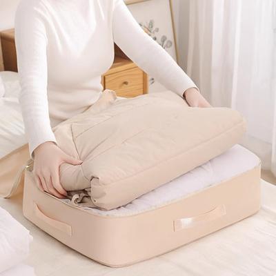 Storage Bag Ultra Space Saving Self Compression Organizer Large Capacity Waterproof Quilt Compression Storage Bag