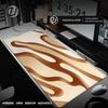 Abstract Texture Art Mouse Pad Large Computer Office Game Table Mat Rubber Antislip Stitched Edge Keyboard Mats x Desk Pads