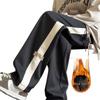 Spring/Summer Plus-Size 2-300 Jin Unisex High-Street Wide-Leg Sweatpants - Casual, Sports-Style, Straight Leg.