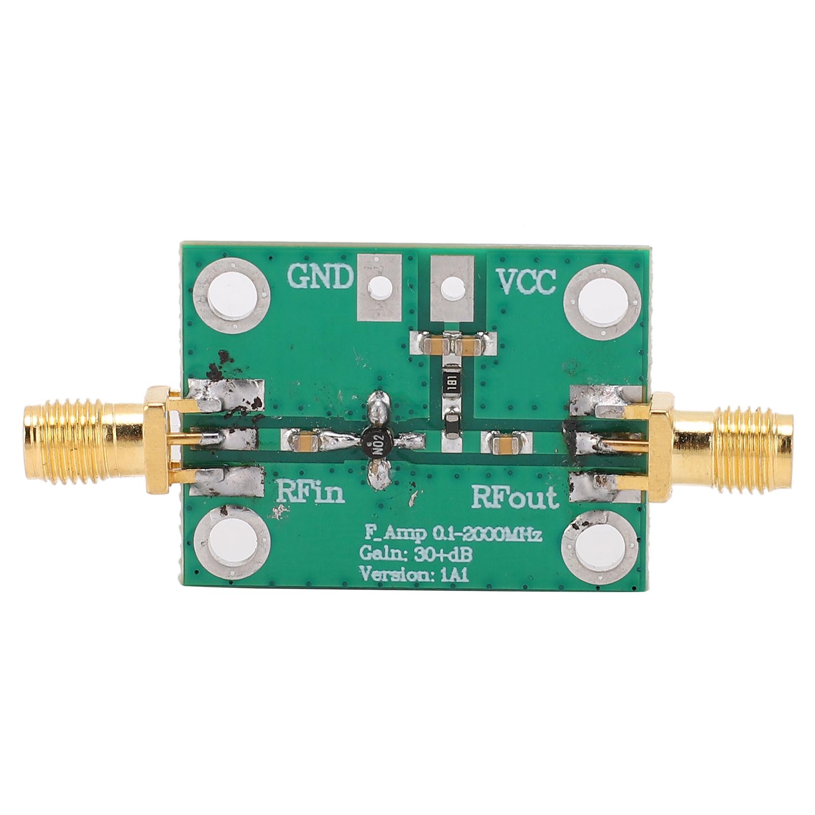 

0.12000МГц РЧ Широкосмуговий Підсилювач Підсилення 30дБ Малошумний Підсилювач LNA Модуль Плати