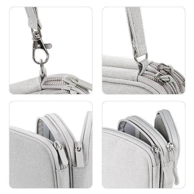 NEW Storage Organizers Bag Waterproof Travel Organizer Bag Portable Carry Case Double Layers Storage Bag for Cable USB Charger