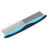 Pet Comb Stainless Smooth Steel Needle Dogs Puppy Hair Comb Remove Knots Tangles(BlueRow Comb )