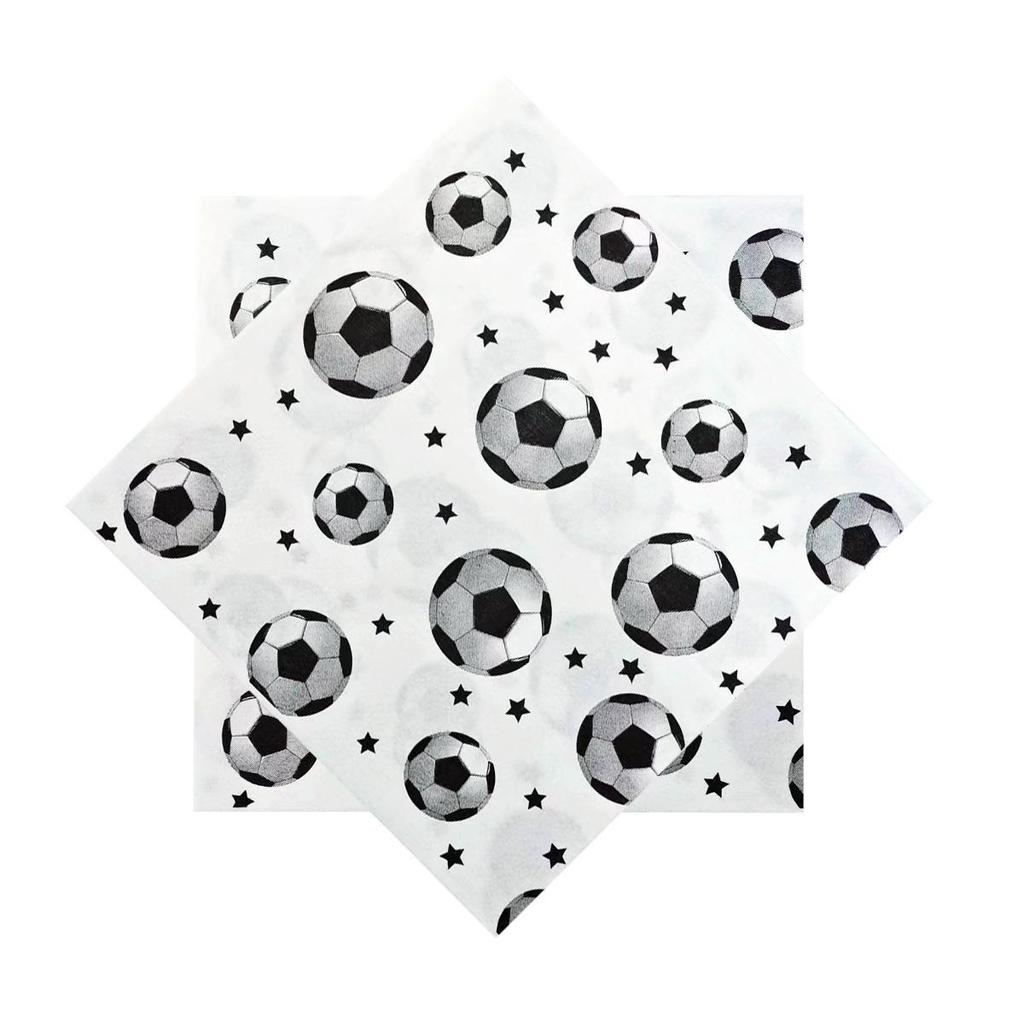 Football-Themed Kids' Party Supplies and Decorations Set