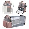 New Multifunctional Mother and Baby Bag Mom Bag Bottle Backpack Folding Sleeping Changing Bag Diaper Backpack