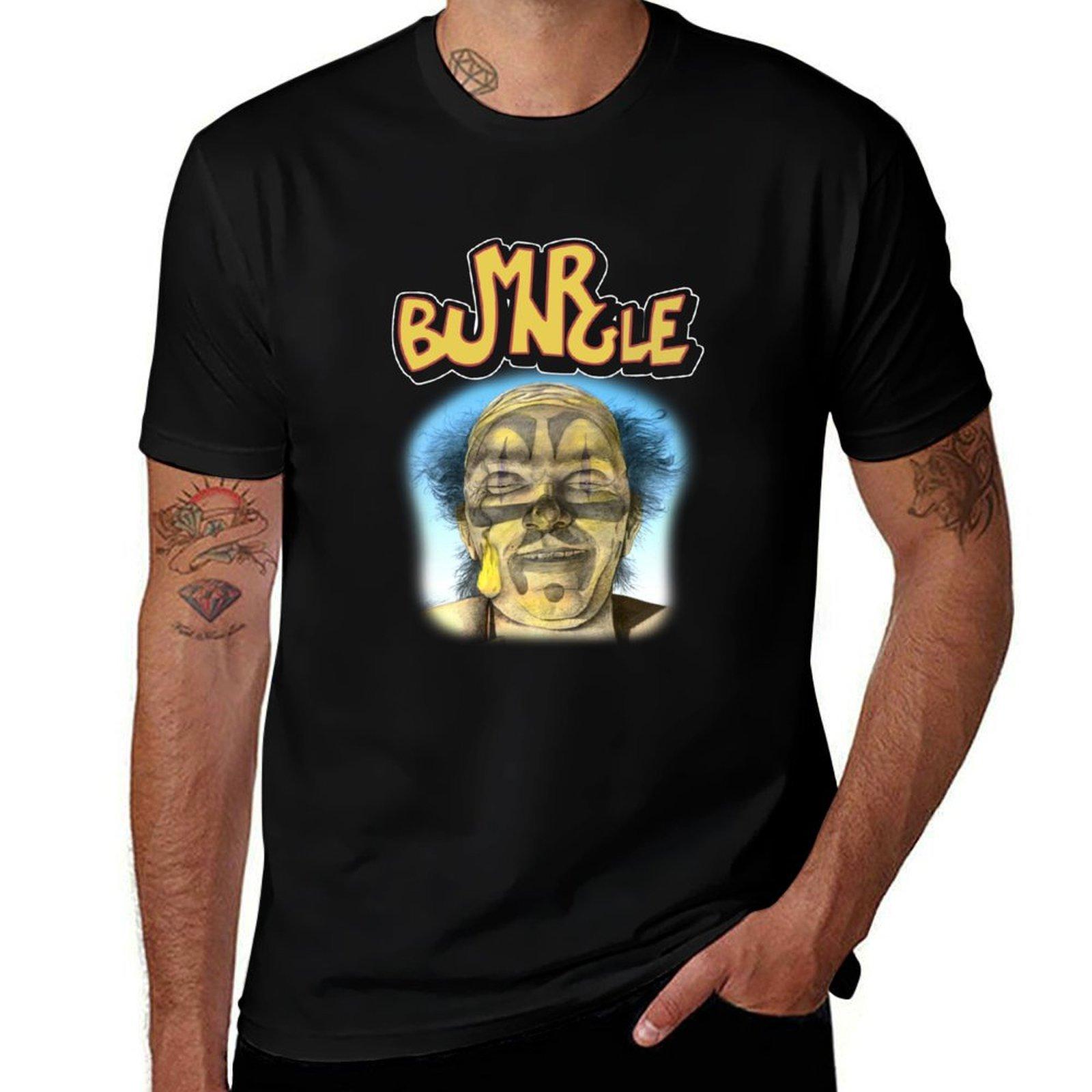 MR BUNGLE MR.BUNGLE91 Tour Schwarzes Herren T-Shirt anime t shirts für mann mann t shirts Baumwoll-T-Shirt L