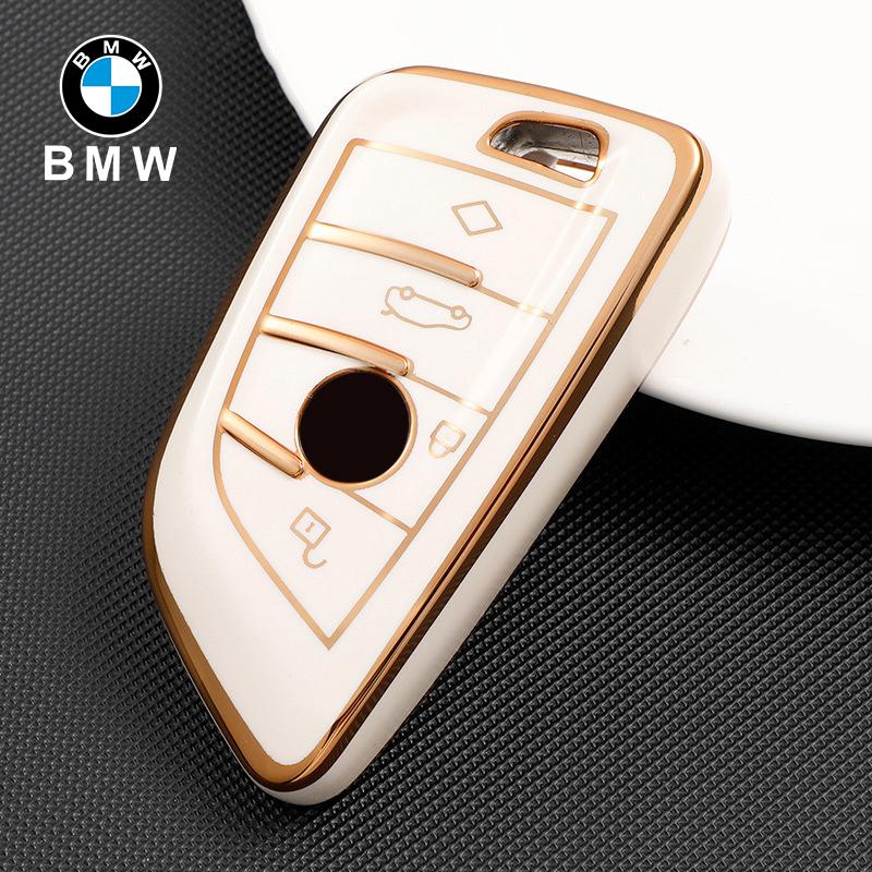 Soft TPU Car Remote Key Case Cover Protector Shell Fob For BMW X1 X3 X4 X5 X6 Series 1 2 3 5 7 G20 G02 G05 G31 G23 F34 F15 F40