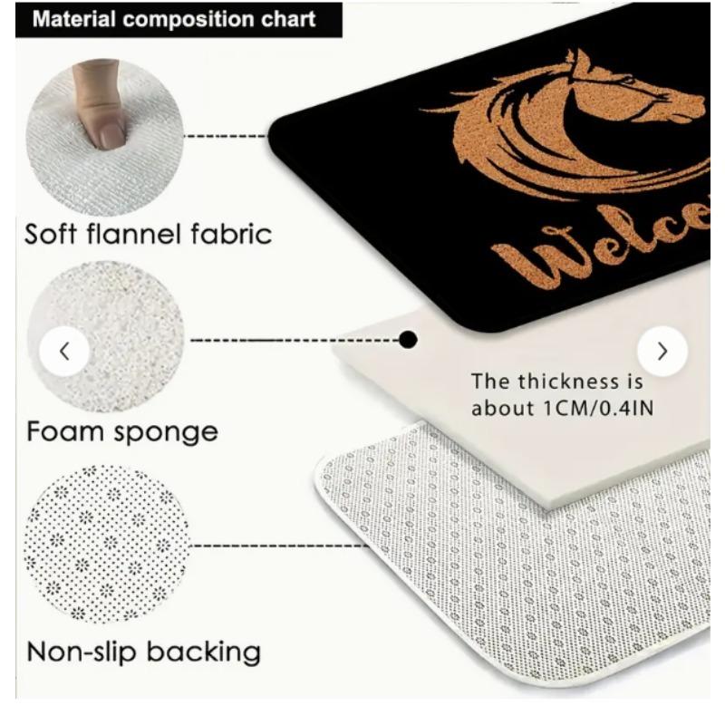 Cartoon Animal Chii Kawa Usagi Carpet Mat Cute Kawaii Chiikawa Rug Soft Non-Slip Home Decoration For Kids Room Welcome Mat