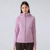 Winter Yoga Clothing Top Outdoor Sports Running Jacket Women Fall and Winter Fleece Cardigan Slim-Fit Hood Sweatshirt Women