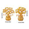 Crystal Money Tree Desk Ornament for Attracting Fortune and Wealth Prosperity and Success Perfect Gift