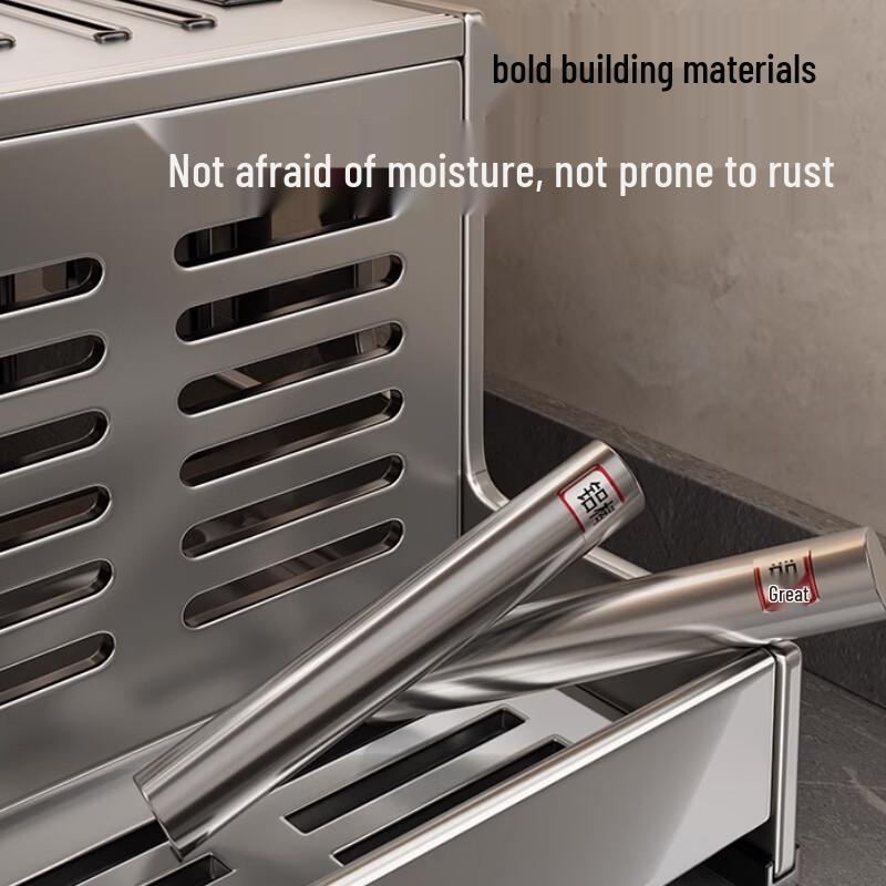 Multifunctional Kitchen Condiment & Knife Storage Rack