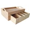 Bamboo Box Organizer Tray Container For Cosmetics Products 7 Pr`Egrody