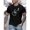 European Size Breathable Men'S Print Running Training T-Shirt, a Comfortable Summer Sports Top