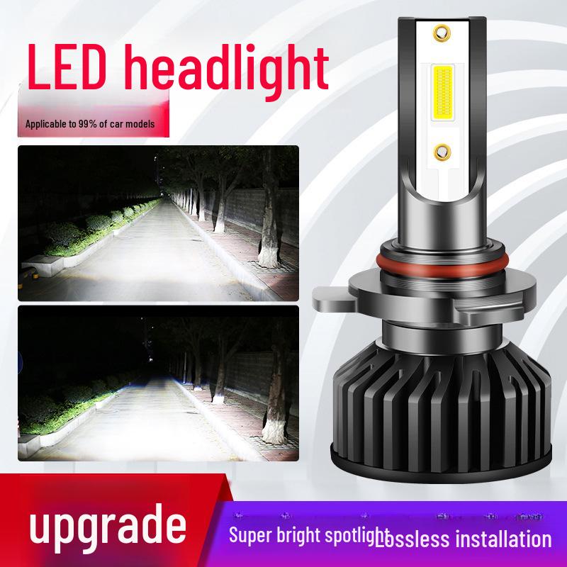 LED Headlight Bulbs for 15-18 BAIC EU5 New Energy R500: 550 Lumen Low Beam, 400 Lumen High Beam, 260 Lumen Lamp.