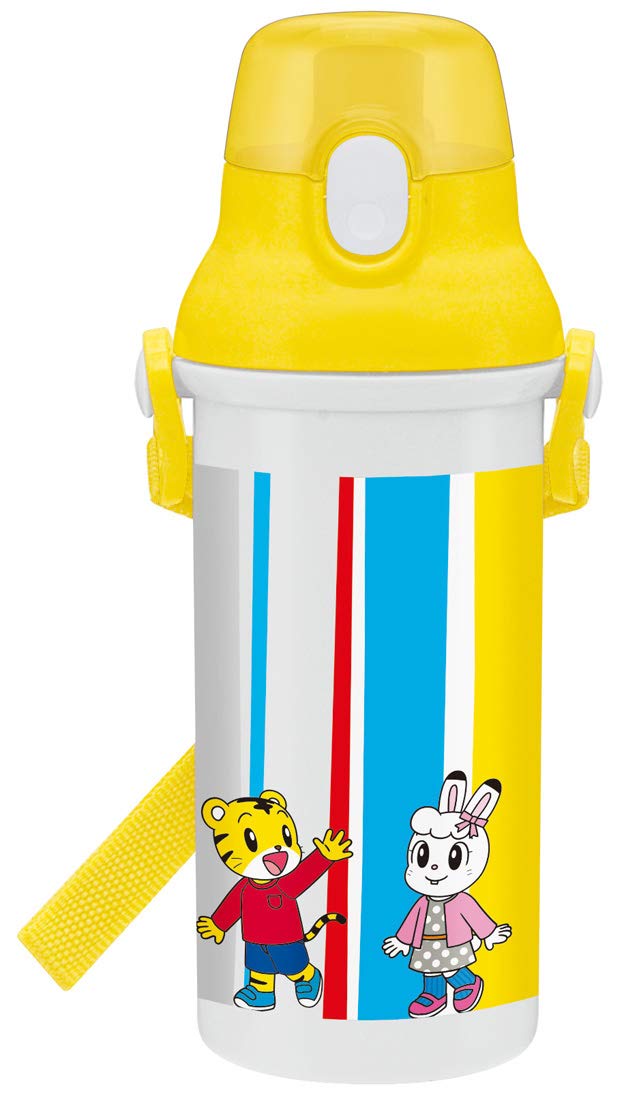 

Skater Antibacterial Plastic Water Shimajiro 21 Made in Children s Ag+ Bottle, 480ml, Design, Japan, PSB5SANAG-A