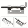 2PCS Spring Loaded Latch Pin Stainless Steel Window Cabinet Hinges Security Door Bolt Latch For Household Hardware