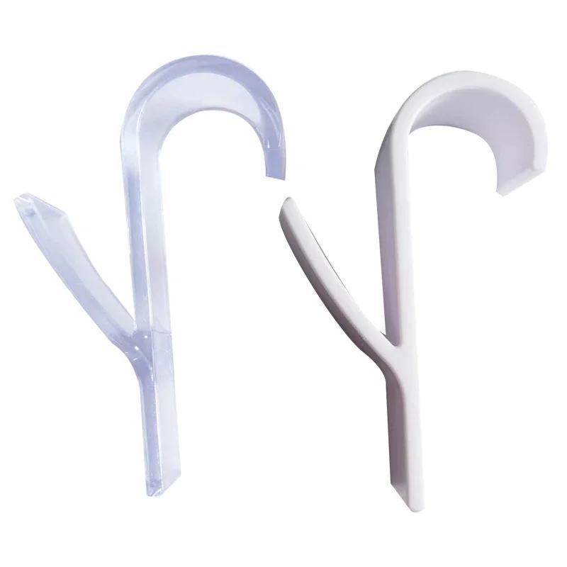 1PCS High Quality Bathroom Towel Hook Radiator Heating Rack Iron Hanger Bathroom White/Transparent