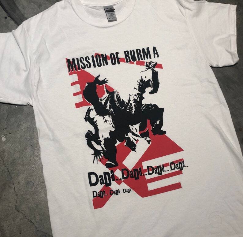 HOT Mission of Burma band shirt post-punk hardcore punk Unisex T-Shirt S