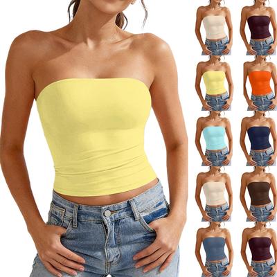 Women's Fashionable Off-the-Shoulder Sleeveless Tank Top