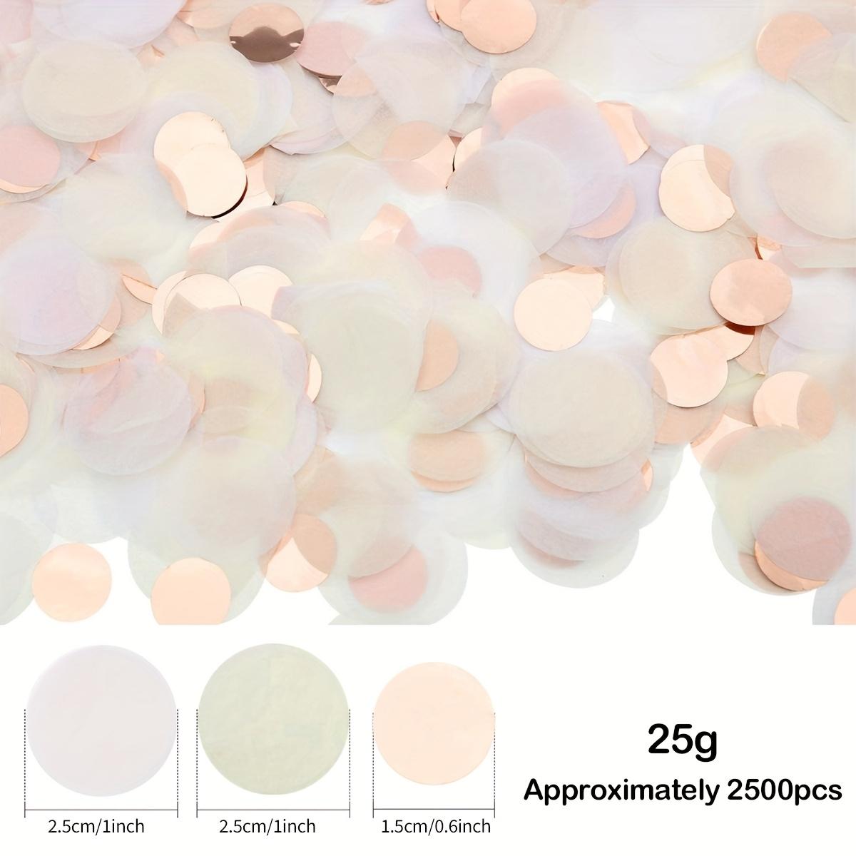 1 pack of 2500pcs/5000pcs confetti, wedding, birthday, party, hand-held throwing, confetti, transparent balloon filling Other