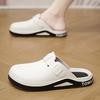 Clogs Slippers For Men Garden Shoes Casual Waterproof Beach Summer EVA Flat Sandals Vacation Pool Men Shoes