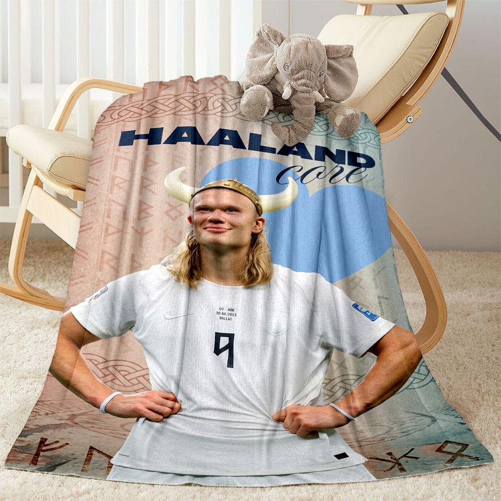 Haaland 167 Blanket Soft Warm Cozy Perfect for Bedding Office Chair Livingroom for All Seasons Warmthful Decor
