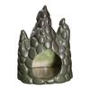 Creative Ceramic Incense Burner: Palo Santo Holder & Sage Burning Stove for Desktop Atmosphere and Decorative Display
