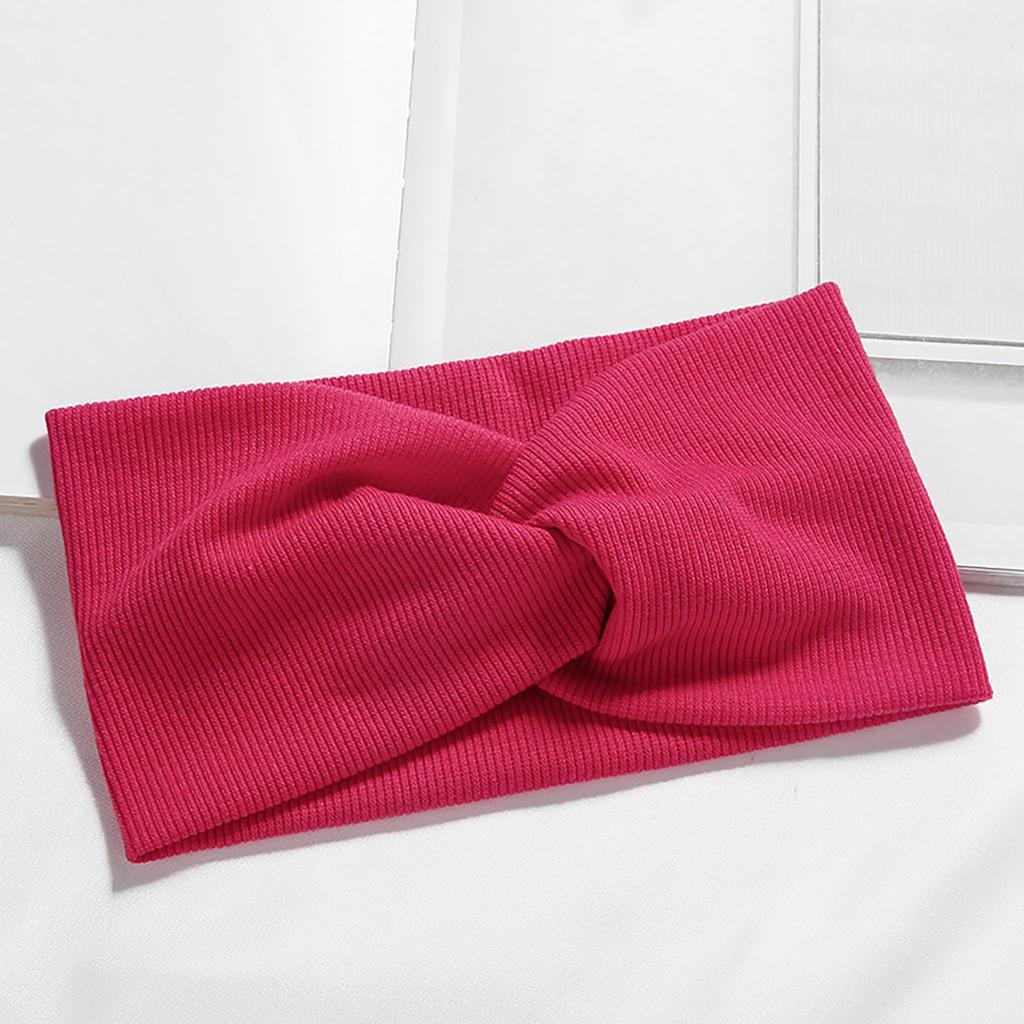 Turban Bandage Bandanas Hair Bandsthin Hair Women'S New Hair Band Knitted Thread Hair Band Yoga Headband Accessoires Cheveux
