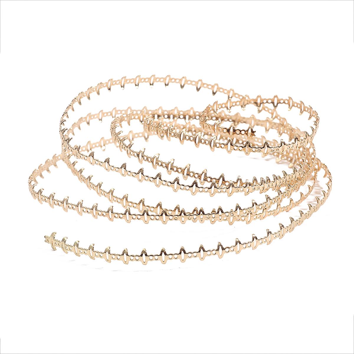 

Краевая полоса медной упаковки 50 см для украшения своими руками 4.5mm*50cm золотой