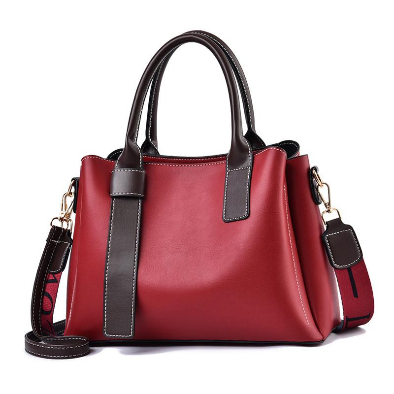 2024 Autumn New Fashionable Large Capacity Pu Tote Bag For Women In Vintage Style