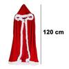 Christmas Halloween Costume Cape Mrs. Santa Claus Christmas Velvet Hooded Cape Robe
