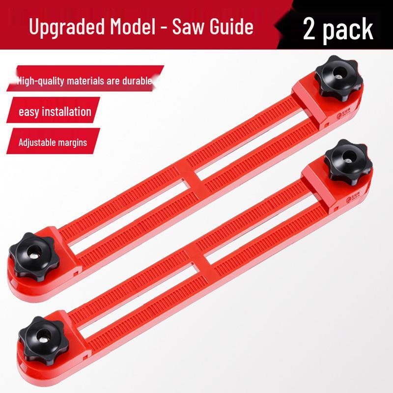 Handheld Circular Saw Rip Fence Fixer: Cutting Machine Base Plate & Backstop Locator for Woodworking Renovations