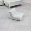 Miniature Sofa Model Figurine For 1/12 Scale Dollhouses Living Room Bedroom Scene Display Safe For Kids Imaginative Play