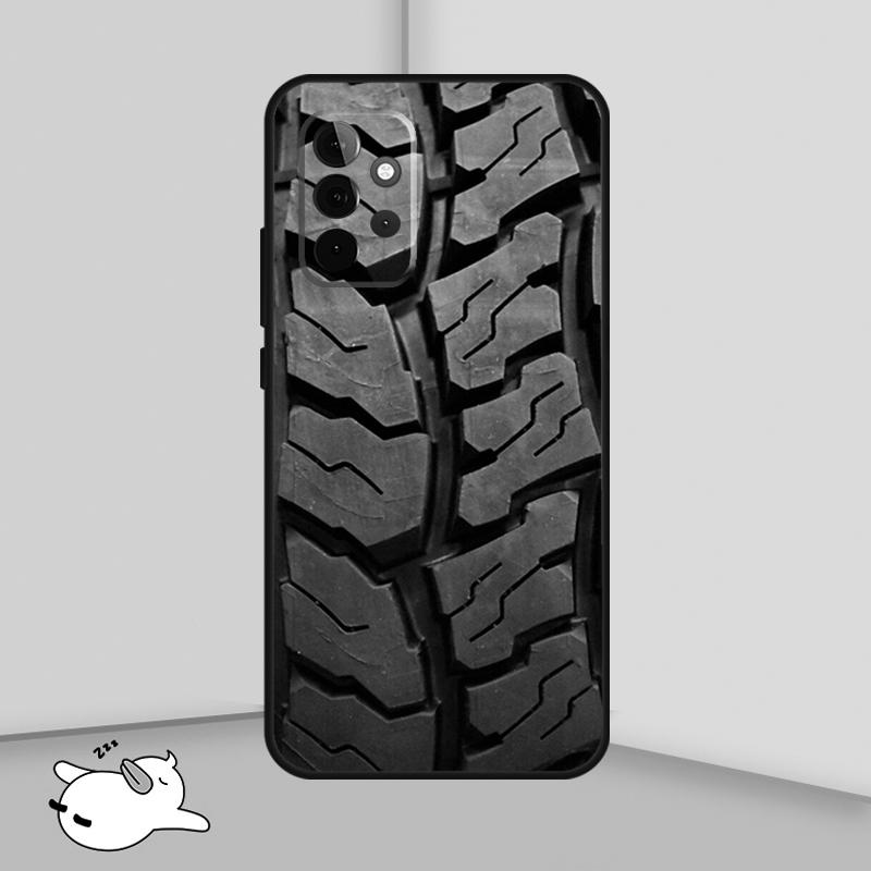 Custodia per Ruota con Battistrada per Samsung Galaxy A16 A06 A26 A36 A56 A53 A32 A52 A33 A13 A55 A35 A15 A14 A34 A54 A17