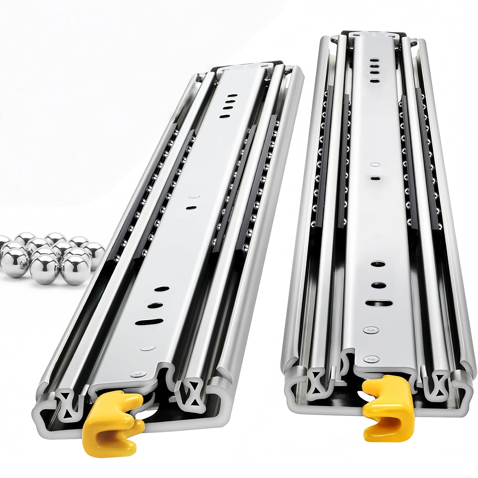 

FNRPQB Запираемый Сверхпрочный Ящик с Широким Выдвижением Максимальная Грузоподъемность Промышленный Ящик Левый и Правый 1 3 Полностью Холоднокатаный Японская Инструкция