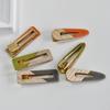 2-piece Women's Color Matching Hollow-out Hairpin Cute Personality Side with Duck Beak Clip Liu Seaside Clip Women's Gift Hairpi