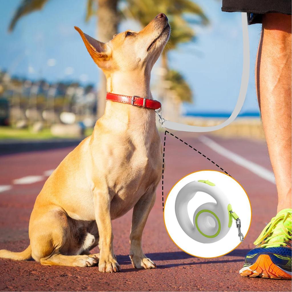 Puppy Lead Rope Automatic Telescopic Tractor Dog Cord Non-slip Ergonomic Training Cord Shock-Absorbing Cat Rope For Nighttime